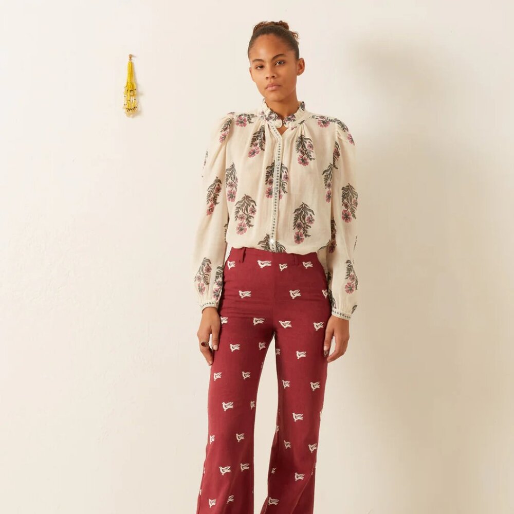 Annabel Mirabilis Wool Shirt - Picture 3 of 6